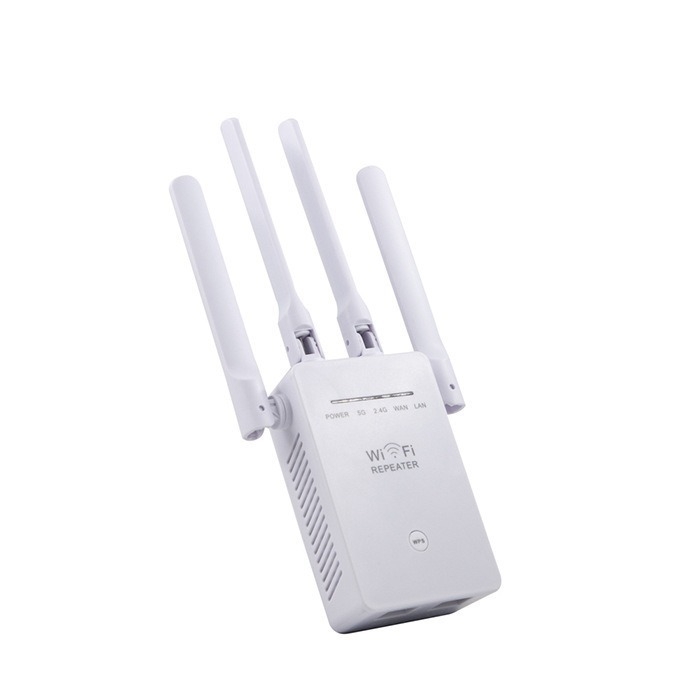 Gigabitni dvostruki WiFi posrednik za kućnu upotrebu, kroz zid, visokoučinkoviti pojačivač signala, 802.11ac, 110–240V, doseg do 100 m