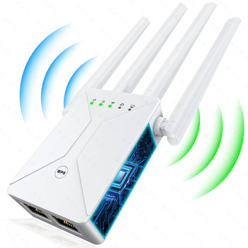 Επαναληπτής WiFi για οικιακό δρομολογητή, απόσταση 10 μ., 802.11ac, 300 Mbps, μέσω τοίχου