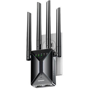 Επαναληπτής WiFi για οικιακό δρομολογητή, απόσταση 10 μ., 802.11ac, 300 Mbps, μέσω τοίχου