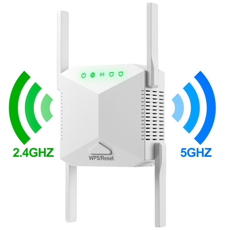 WiFi επαναλήπτης HA146 - Διπλής ζώνης, εμβέλεια 1200 m, 802.11ac, Ταχύτητες Gigabit