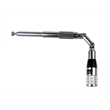 FeiXunteng ručná anténa pre rádio, teleskopická z nehrdzavejúcej ocele, skladacia, vysoký zisk, rozsah 136-174/400-470 MHz