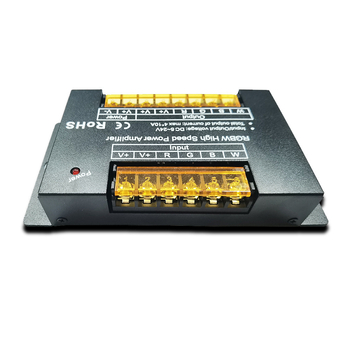 4-kanalni RGBW pojačivač, PWM signal, 40A, DC5-24V, domet upravljanja 30 m