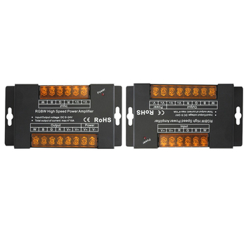 4-kanalni RGBW pojačivač, PWM signal, 40A, DC5-24V, domet upravljanja 30 m