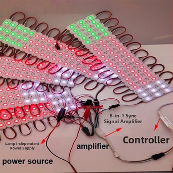 Mini sinhroni fantomski pojačivač signala, 3 SPI signala, napon 5–24 V, sučelje terminalna linija, IP20, dimenzije 40×12×5 mm