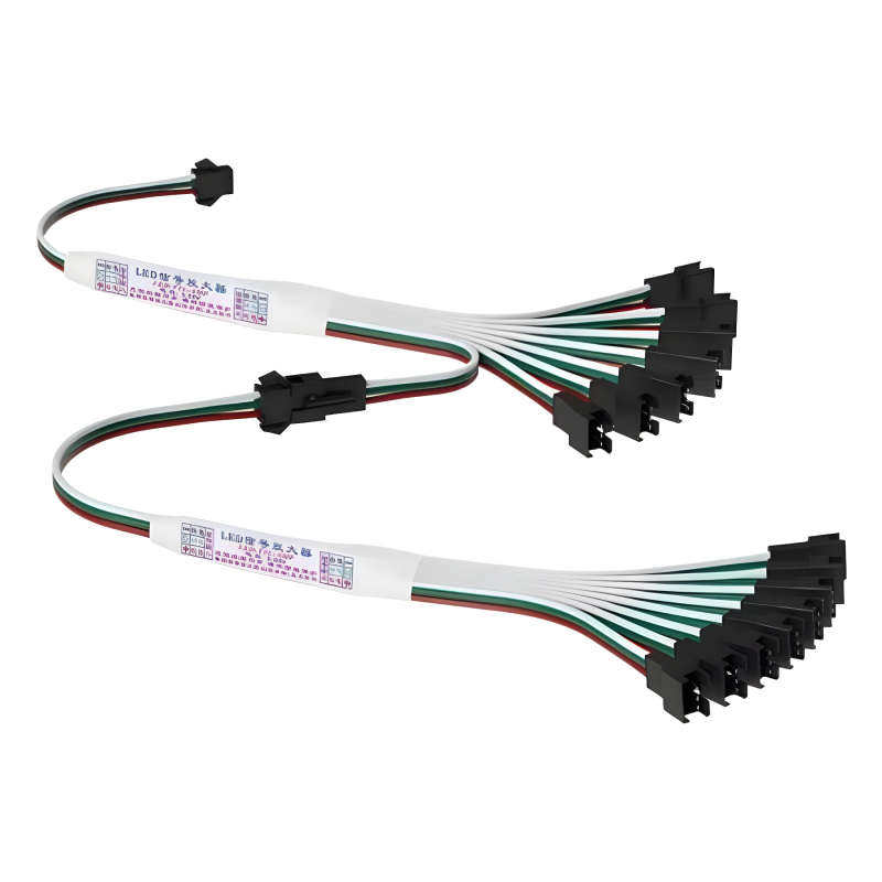 Mini sinhroni fantomski pojačivač signala, 3 SPI signala, napon 5–24 V, sučelje terminalna linija, IP20, dimenzije 40×12×5 mm