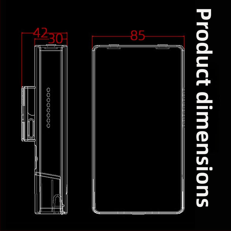 Amplifier housing – ABS корпус, електронен корпус Fu deyu, артикул 00001