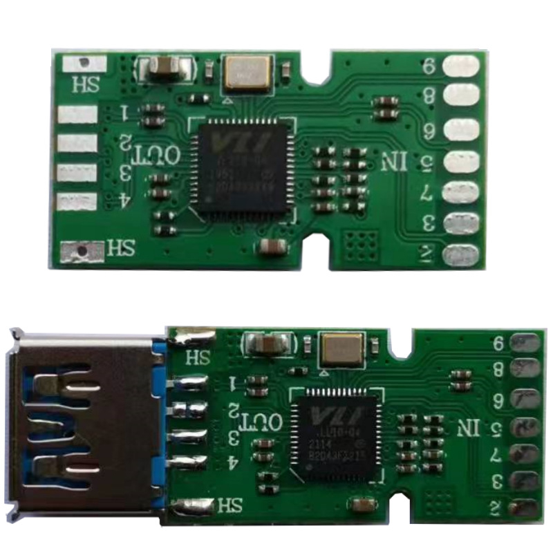 USB 3.0 PCBA pločica za pojačanje signala, model Fy-ada02; USB 3.0 proširenje bez ženskog priključka; brzina prijenosa 4 G/s; napajanje 5 V / 100 mA; primjena: računalo / 3C digitalna elektronika