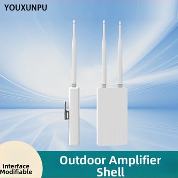 Корпус за повторител с двойна антена, ABS пластмаса, за оборудване за мониторинг на сигнал в мрежата — модел 1