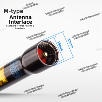 Automobilska antena s dvostrukim segmentom SM-510B - visok dobitak 3.2/5.2 dBi - 50W