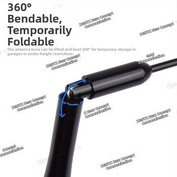 Automobilska antena s dvostrukim segmentom SM-510B - visok dobitak 3.2/5.2 dBi - 50W