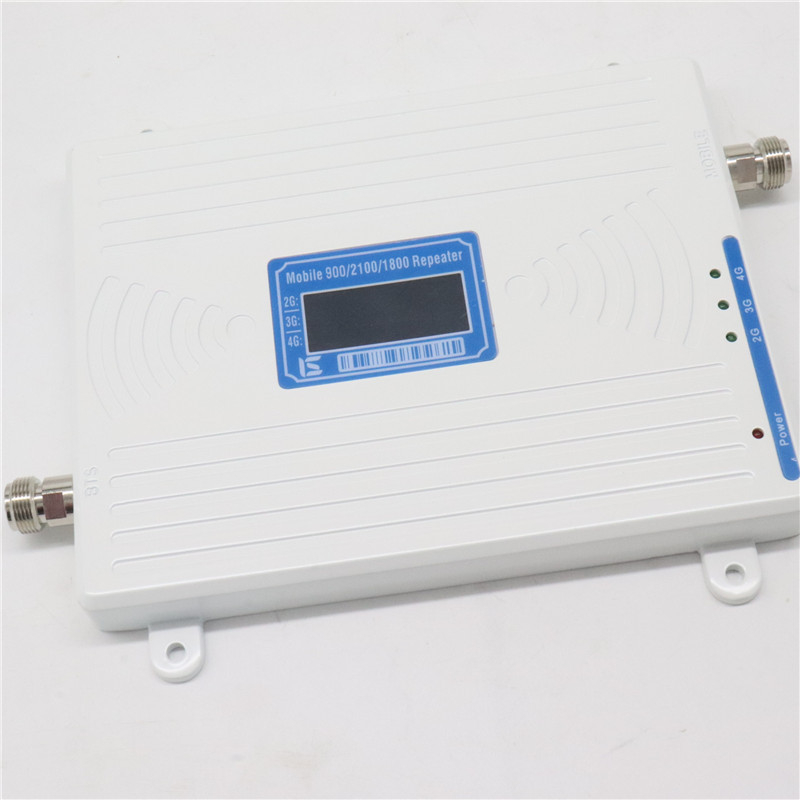 Amplificator semnal telefon mobil 900/1800/2100MHz, 2G/3G/4G, acoperire până la 1000㎡, protecție încorporată