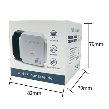 Ασύρματος επαναληπτής σήματος 300Mbps, με κεραίες 4×3.0 dBi, εμβέλεια 80 m², βύσμα EU/US, μοντέλο RE171F-FA-01