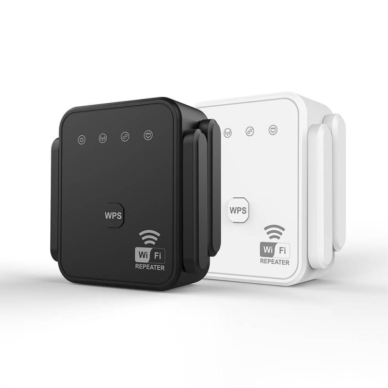 Ασύρματος επαναληπτής σήματος 300Mbps, με κεραίες 4×3.0 dBi, εμβέλεια 80 m², βύσμα EU/US, μοντέλο RE171F-FA-01