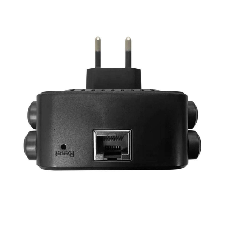 Ασύρματος επαναληπτής σήματος 300Mbps, με κεραίες 4×3.0 dBi, εμβέλεια 80 m², βύσμα EU/US, μοντέλο RE171F-FA-01