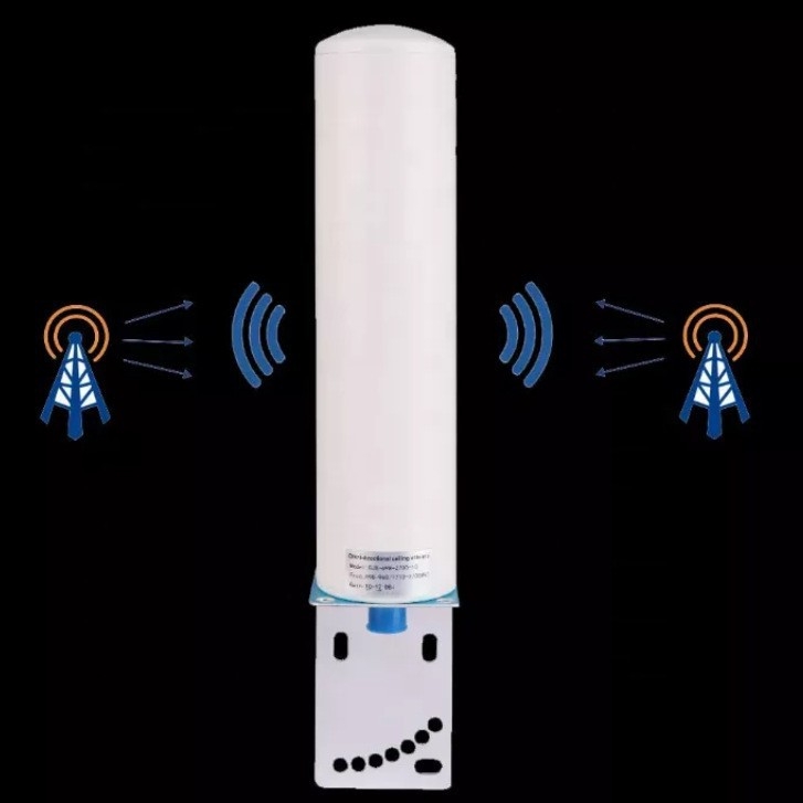 Εξωτερική κεραία σήματος 2G/3G/4G/5G LTE (κυλινδρική), 50 Ω, 12 dBi, SWR ≤ 1.8