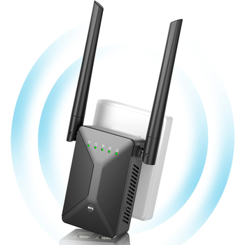 WiFi επαναλήπτης διπλού φάσματος, 300 Mbps, 802.11n, εμβέλεια έως 100 m