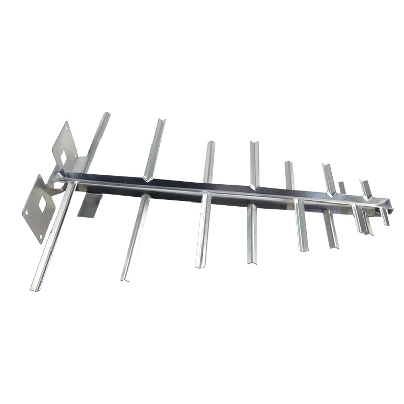 Logaritmikus periódusú kültéri antenna, 11 dBi nyereség, 806–960/1710–2700 MHz tartomány, 50 Ω, SWR ≤ 1.5
