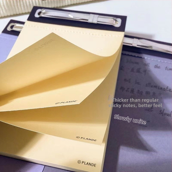 Poznámkový blok v kreslenom štýle, bez lepenia, memo pre kancelárske použitie – Značka Full Bag of Sunlight