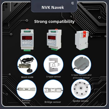 Navic Nk-c111 Váhový vysielač s rozhraním 485 Modbus a RS-232, napájanie 12–24 V, multifunkčný