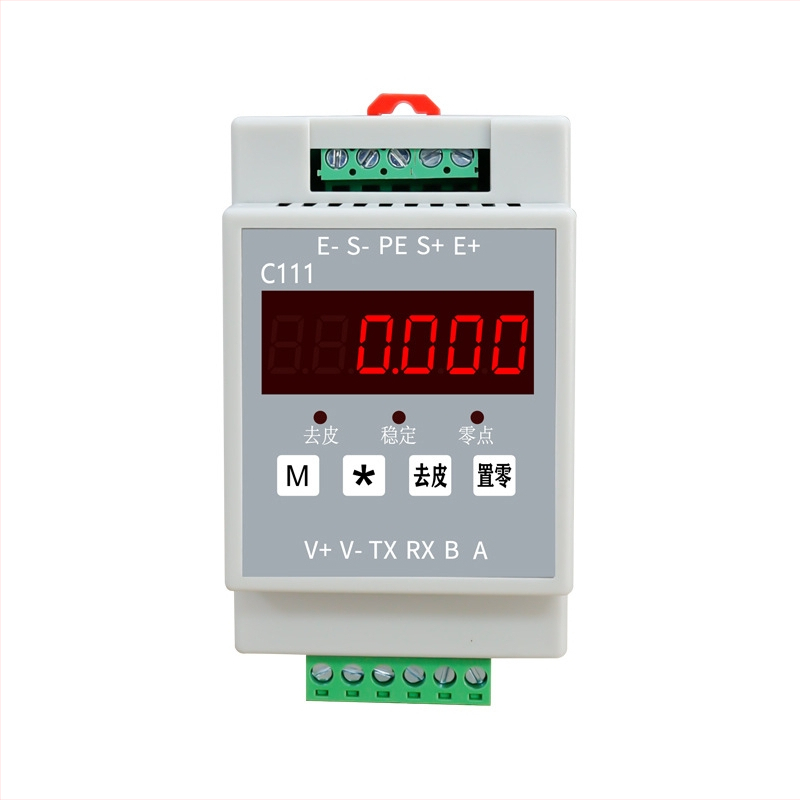 Navic Nk-c111 Váhový vysielač s rozhraním 485 Modbus a RS-232, napájanie 12–24 V, multifunkčný