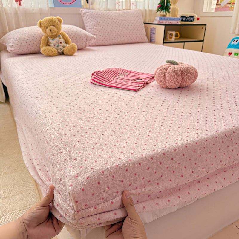 Navlaka za madrac od mliječnog velura s obodom šavom, reaktivno bojanje, 800–1000 g, moderni minimalistički stil