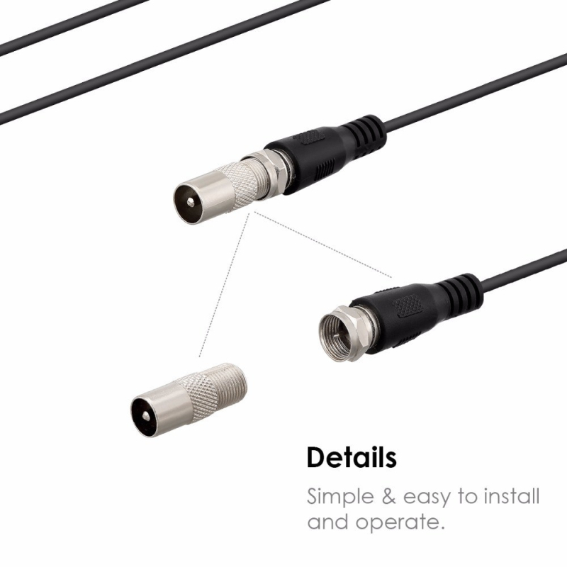 Omnidirekcionalna HDTV antena P36, 170–860 MHz, 75 Ω, SWR ≤ 1,5, ATSC DVB-T kompatibilna