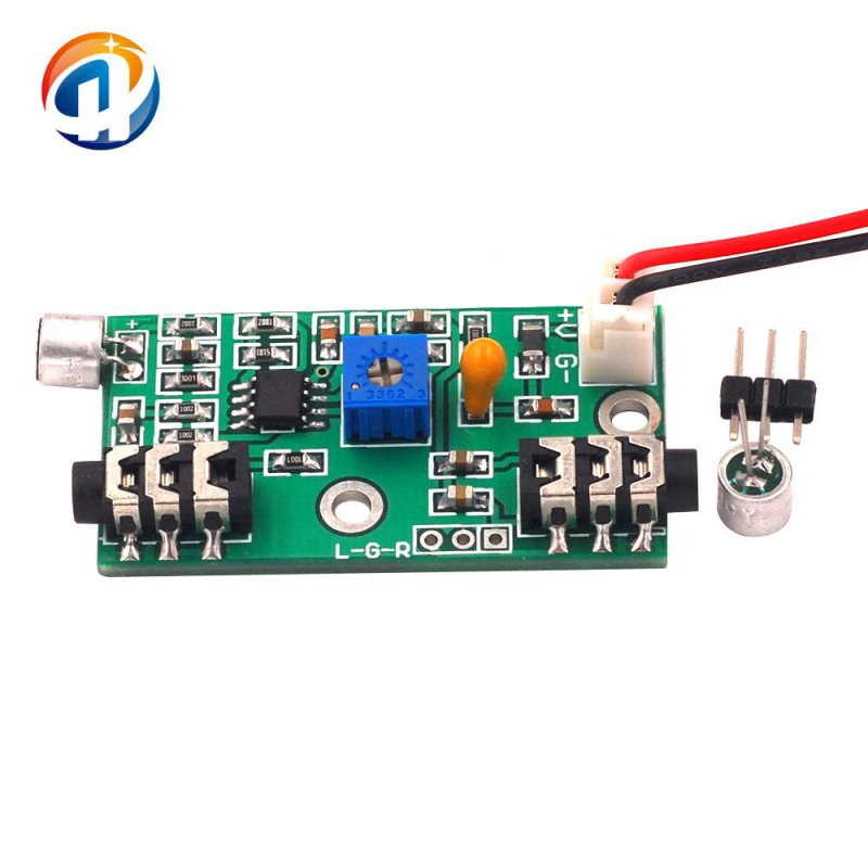 Bestep μονάδα ενισχυτή μικροφώνου, ρυθμιζόμενος κέρδος, κύκλωμα ενίσχυσης ήχου, πλακέτα ενίσχυσης σήματος AC