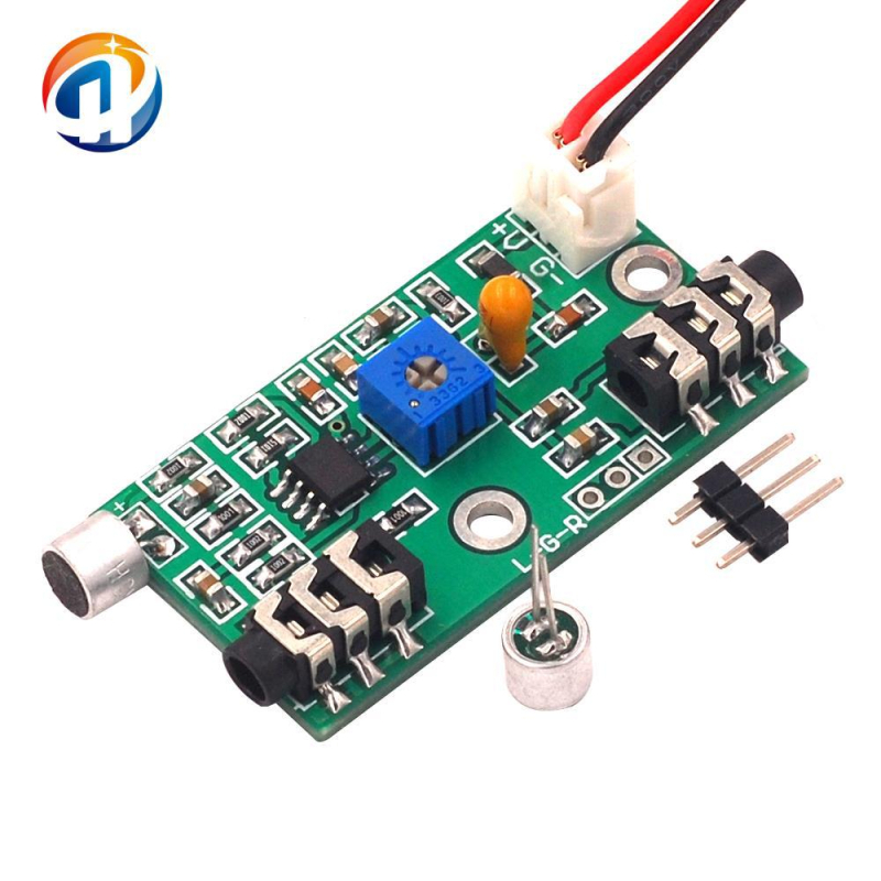 Bestep μονάδα ενισχυτή μικροφώνου, ρυθμιζόμενος κέρδος, κύκλωμα ενίσχυσης ήχου, πλακέτα ενίσχυσης σήματος AC