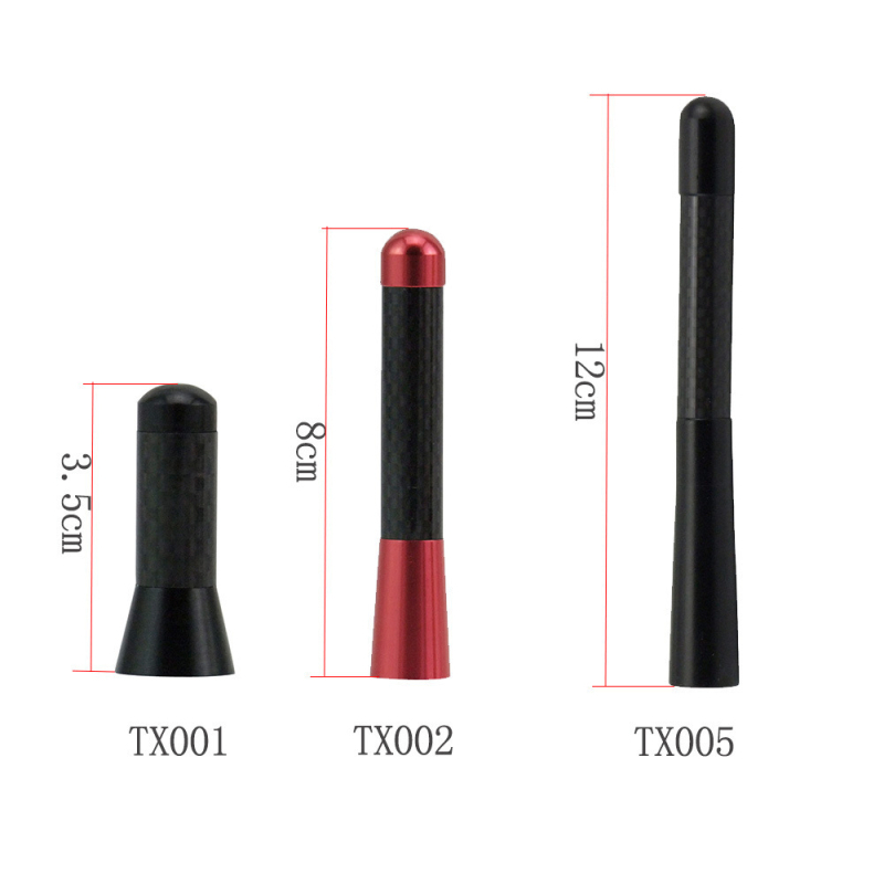 Antena pentru radio auto – aliaj de aluminiu, model TX002, utilizare generală, personalizare disponibilă