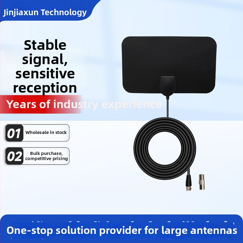 4K digitálna vnútorná televízna anténa s DVB-T2, plný rozsah, HD zosilňovač signálu