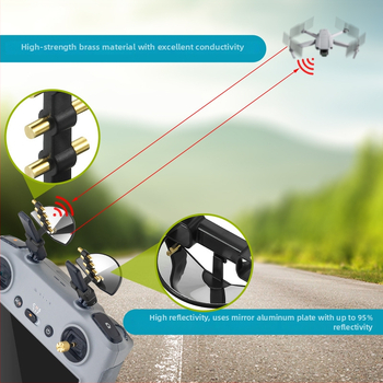 Signálny zosilňovač Flip RC2 RC Pro Yagi anténa – plast, značka YX, model RC2, pôvod Shenzhen