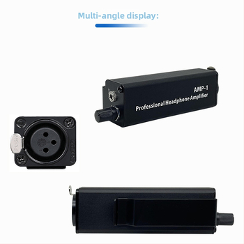 AMP-1 zosilňovač pre slúchadká s reguláciou hlasitosti, prenosný regulátor vstupu zvuku