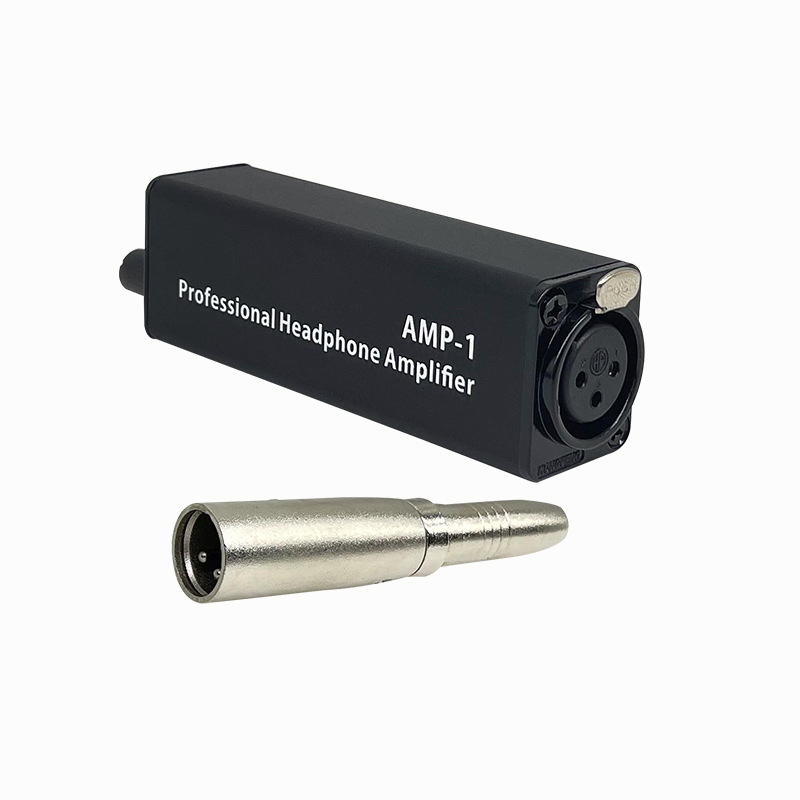 AMP-1 ενισχυτής ακουστικών με ρύθμιση έντασης ήχου, φορητός ρυθμιστής εισόδου ήχου