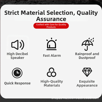Industrijski sustav alarma s jednim gumbom – zvučno i svjetlosno upozorenje, bežična lokalna aktivacija, 64 zone, 220V