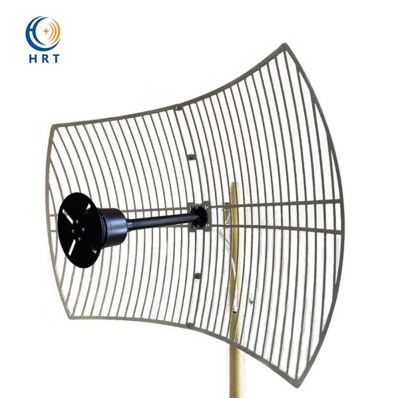 Vanjska WiFi antena s dvostrukom polarizacijom, mrežasta parabolna antena, 24 dBi, 50 Ω, VSWR ≤ 1.5