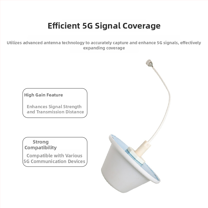 Nube Nu 5gxw 80-120-60 n Belső mennyezeti 5G antenna teljes sáv, 8 dBi, 700–3800 MHz, 50 Ω, SWR ≤ 1.5