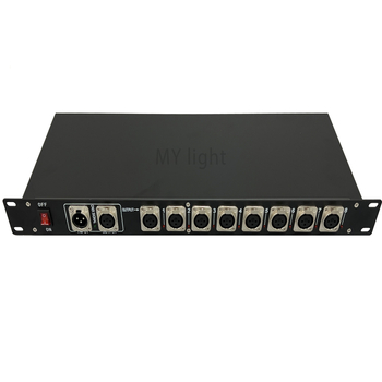 Scenska rasvjeta: optički pojačivač signala s DMX512 bežičnim transceiverom i dijeljitelj signala – model MY, optoelektrična izolacija, prilagodba dostupna