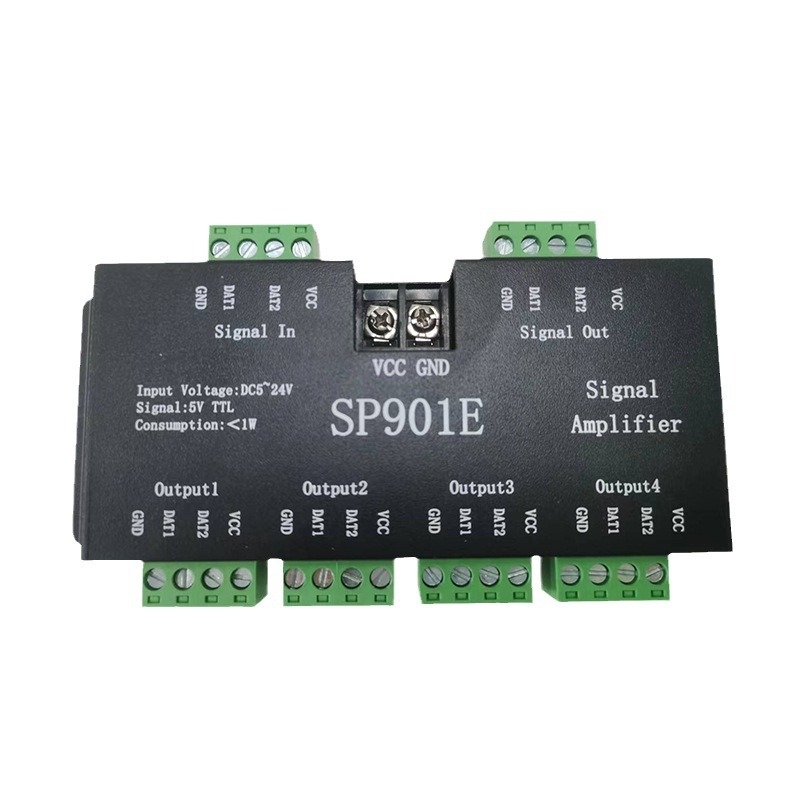 SP901E LED trak extender i višekanalni pojačivač signala s automatskim usklađivanjem, DC12-24V, CE