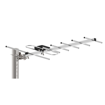 Kültéri HDTV tévéantenna, jel erősítés