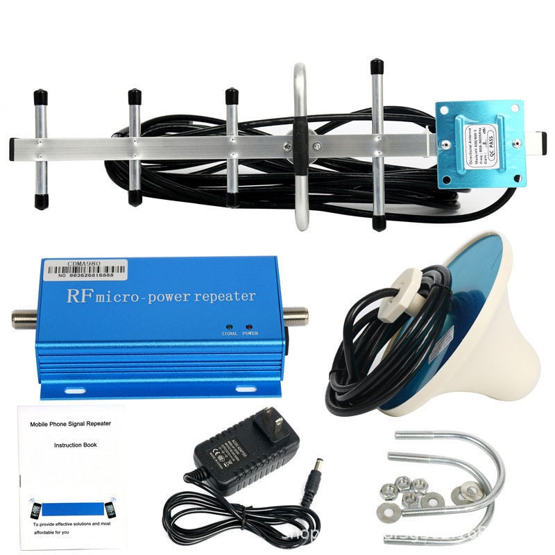 Amplificator semnal mobil CDMA850, 3G, intervale frecvențe 824-849/869-894 MHz, acoperire 100-300 m², Wi‑Fi 802.11n