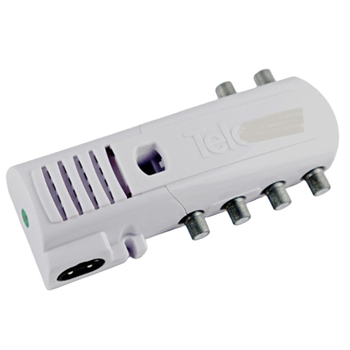 Földi hullámú digitális TV-jel erősítő, beltéri/kültéri használatra, többcsatornás, magas jelerősítés, teljes specifikációkkal