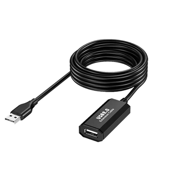 USB A muški na USB A ženski produžni kabel X-D03B5M, USB 2.0, bakar s cinkovim premazom, kompatibilan s računalom, mišom, tipkovnicom, kamerom, printerom, skenerom