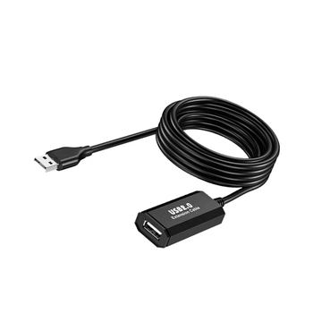 USB A muški na USB A ženski produžni kabel X-D03B5M, USB 2.0, bakar s cinkovim premazom, kompatibilan s računalom, mišom, tipkovnicom, kamerom, printerom, skenerom