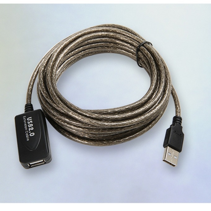 USB A muški na USB A ženski produžni kabel X-D03B5M, USB 2.0, bakar s cinkovim premazom, kompatibilan s računalom, mišom, tipkovnicom, kamerom, printerom, skenerom