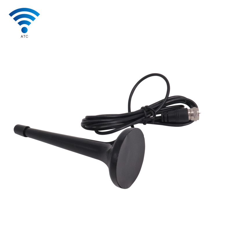 Beltéri TV-antenna, 10 dB nyereség, 80–6000 MHz frekvenciasáv, 50 Ω impedancia, SWR ≤1,5, távirányító hatótávolság 30 m