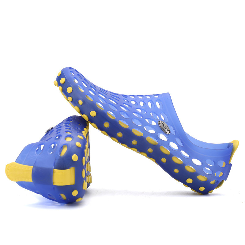 Sandale jelly pentru bărbați – PU partea superioară, talpă din cauciuc, stil plajă, respirabile