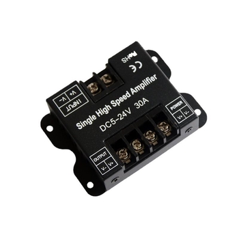 Pojačalo za LED trake WM-30A, 30A, 12V, metalno kućište