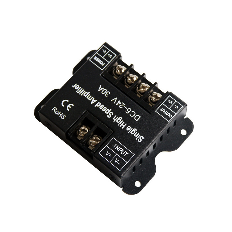 Pojačalo za LED trake WM-30A, 30A, 12V, metalno kućište