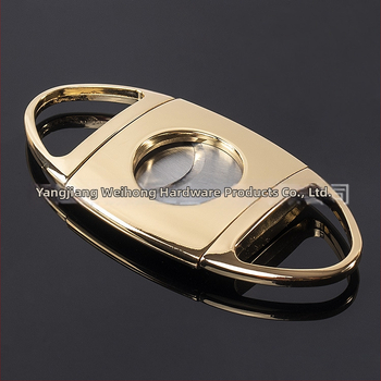 Škare za cigare, cinkova legura, dvostruka oštrica, poklon kutija, ispis logotipa, mogućnost prilagodbe