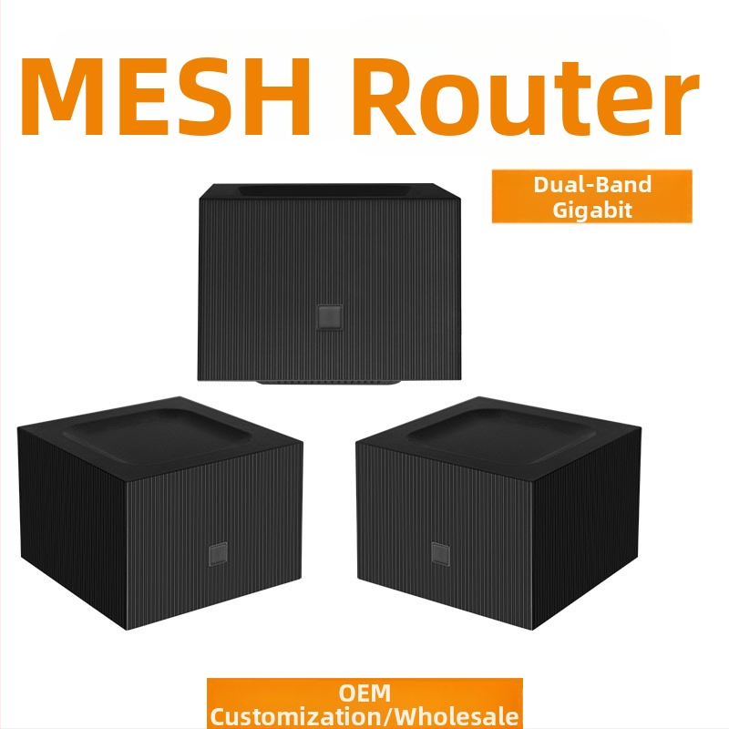 Mesh-kompatibilný dvojpásmový bezdrôtový router s gigabitovou rýchlosťou - OEM výroba, Model Wd-me5
